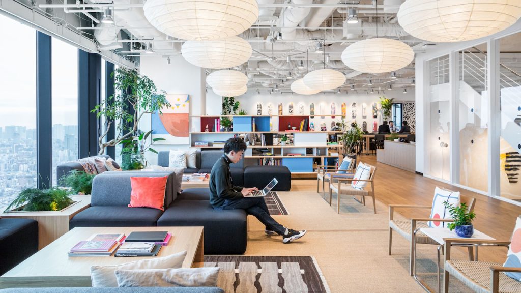 WeWork渋谷共用エリア