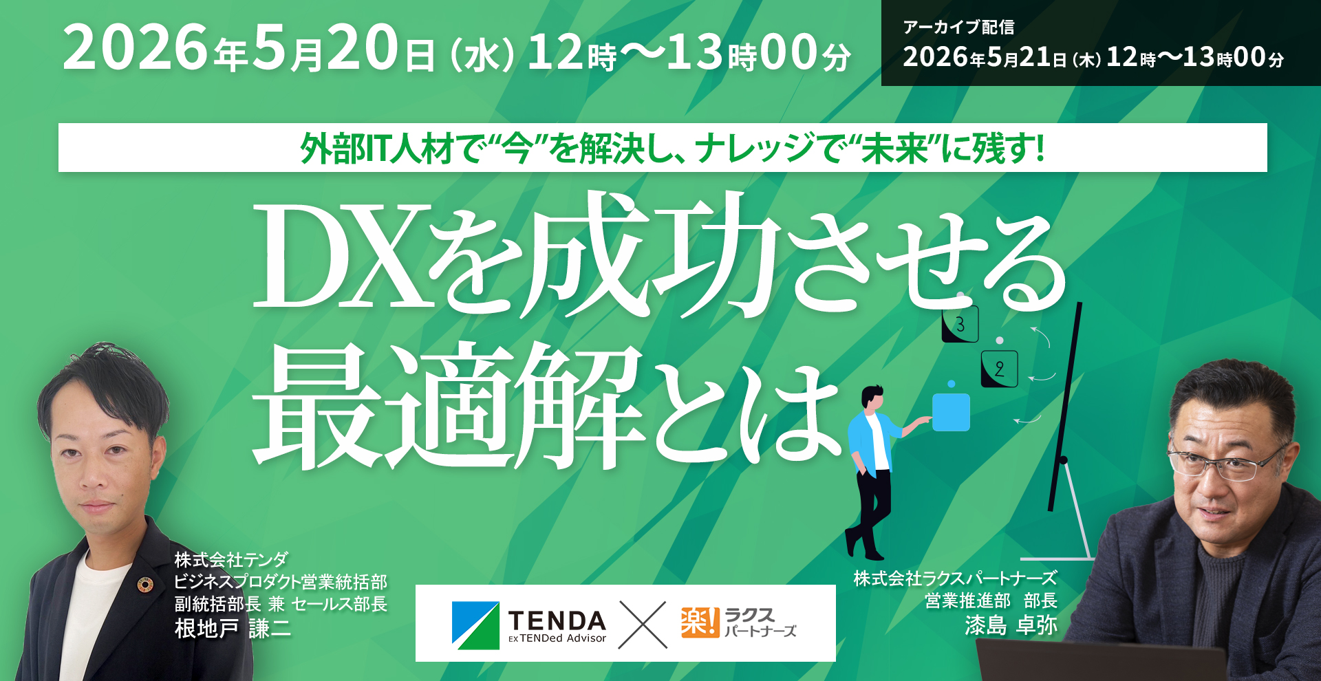 「担当者に依存し、ナレッジが残らない」現場を変える ― 外部IT人材×ナレッジ活用でDXを成功に導くウェビナー開催 ―